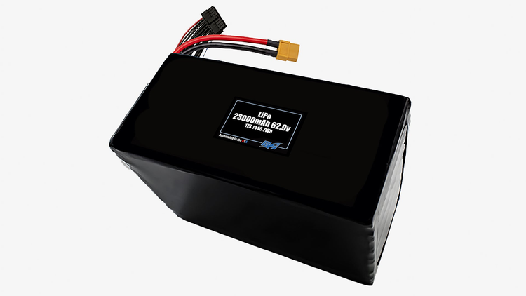 17S LiPo Batteries 62.9v