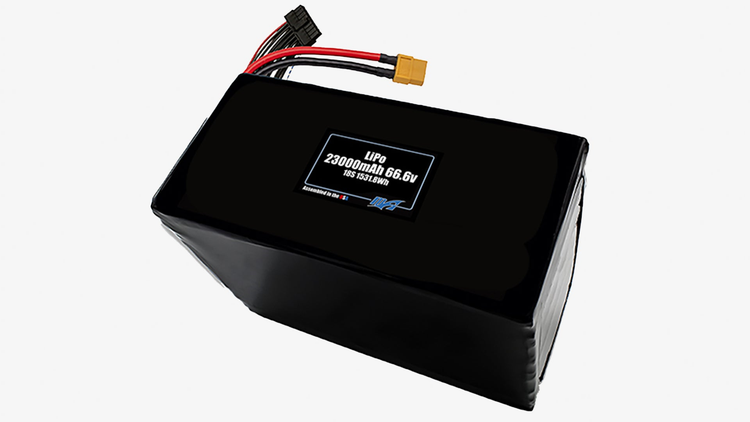 18S LiPo Batteries 66.6v