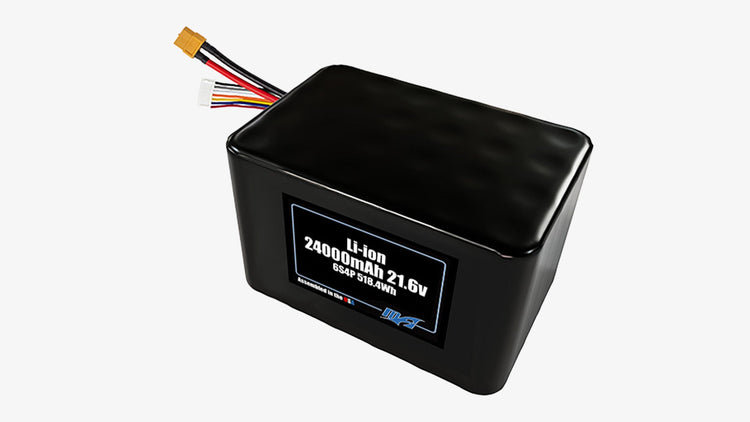 Lithium ion 24000mAh Packs