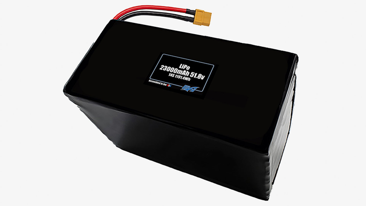 14S LiPo Batteries 51.8v