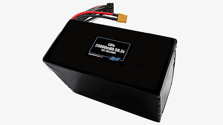 16S LiPo Batteries 59.2v