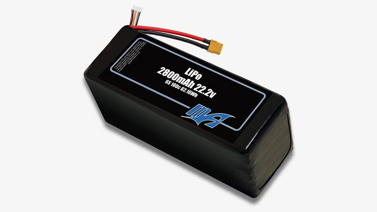 LiPo 2800mAh Packs