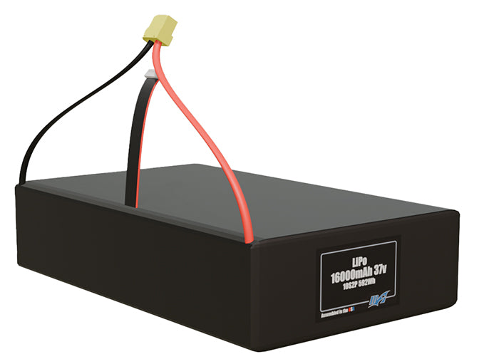 LiPo 16000mAh 10S2P 37v Battery Pack