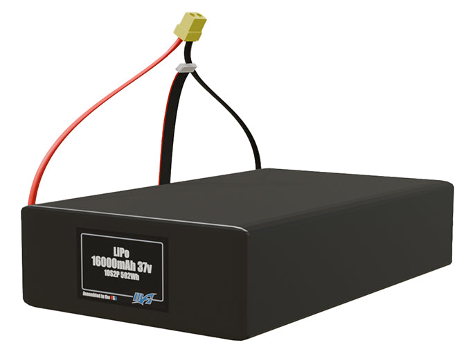 LiPo 16000mAh 10S2P 37v Battery Pack