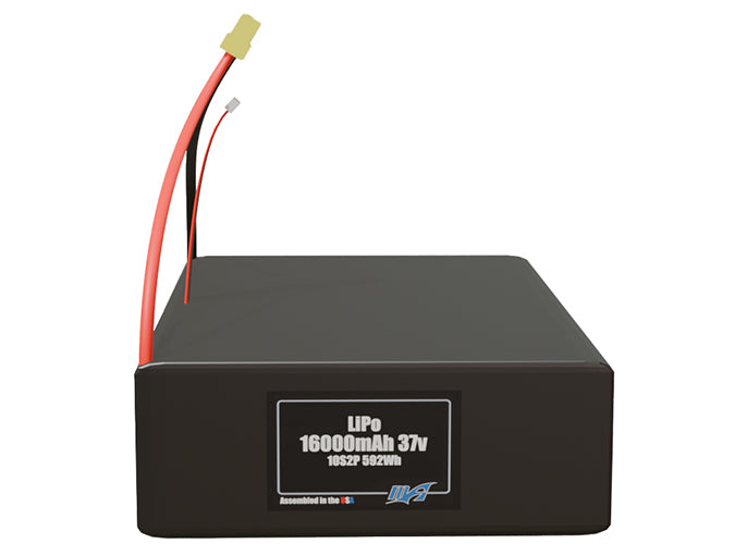 LiPo 16000mAh 10S2P 37v Battery Pack