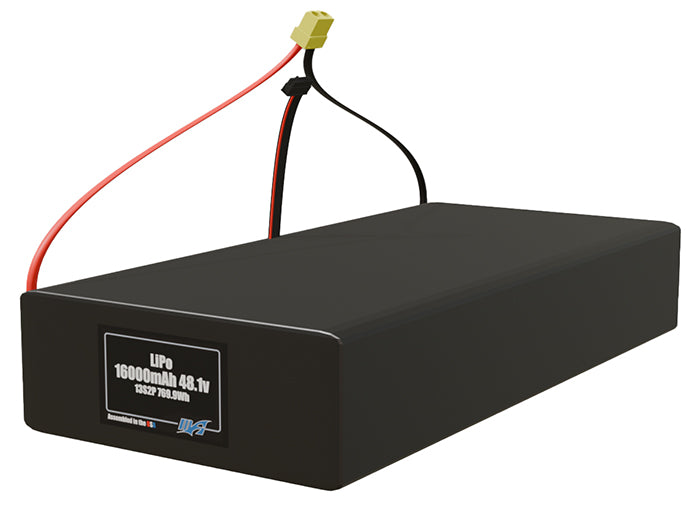 LiPo 16000mAh 13S2P 48.1v Battery Pack