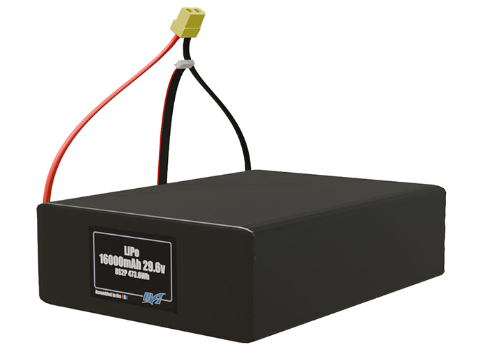 LiPo 16000mAh 8S2P 29.6v Battery Pack