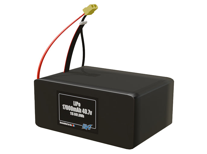 LiPo 17000mAh 11S 40.7v Battery Pack