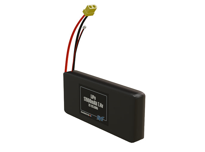 LiPo 17000mAh 2S 7.4v Battery Pack