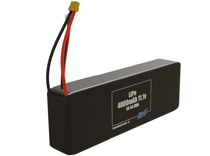 LiPo 4000mAh 3S 11.1v Battery Pack