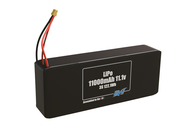 LiPo 11000mAh 3S 11.1v Battery Pack