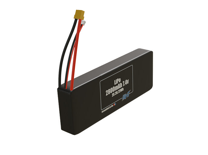 LiPo 2800mAh 1S 3.7v Battery Pack