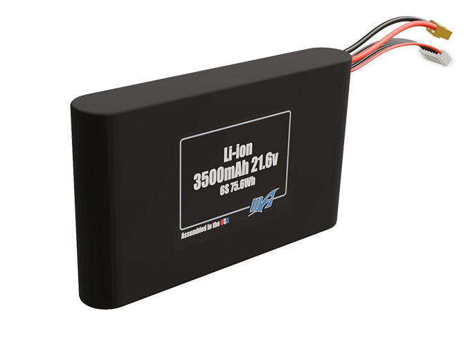 Li-ion 3500mAh 6S 21.6v Battery Pack