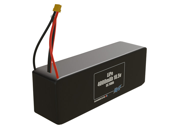 LiPo 4000mAh 5S 18.5v Battery Pack