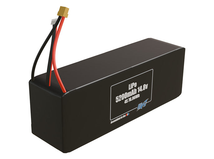 Graphene LiPo 5200mAh 4S 14.8v Battery Pack