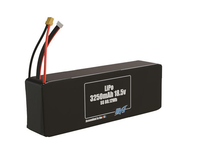 LiPo 3250mAh 5S 18.5v Battery Pack