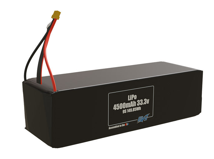 LiPo 4500mAh 9S 33.3v Battery Pack