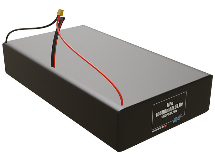 Graphene LiPo 10400mAh 14S2P 51.8v Battery Pack