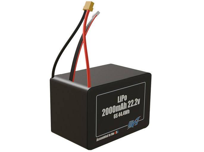 LiPo 2000mAh 6S 22.2v Battery Pack