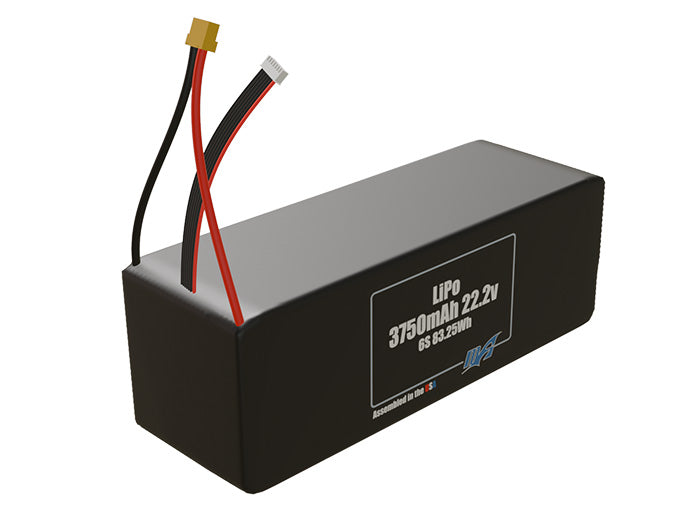 Graphene LiPo 3750mAh 6S 22.2v Battery Pack