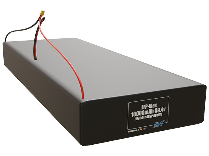 LFP-Max LiFePO4 10000 18S2P 59.4v Battery Pack