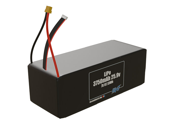 Graphene LiPo 3750mAh 7S 25.9v Battery Pack