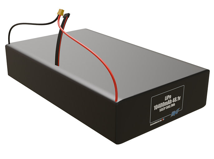 Graphene LiPo 10400mAh 13S2P 48.1v Battery Pack