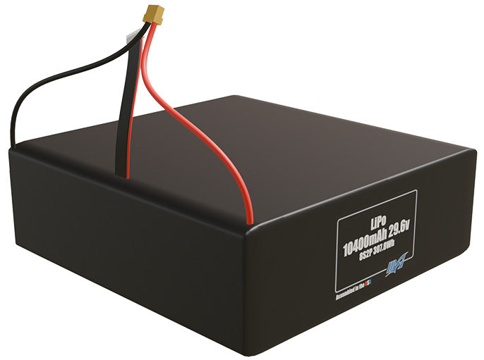 Graphene LiPo 10400mAh 8S2P 29.6v Battery Pack