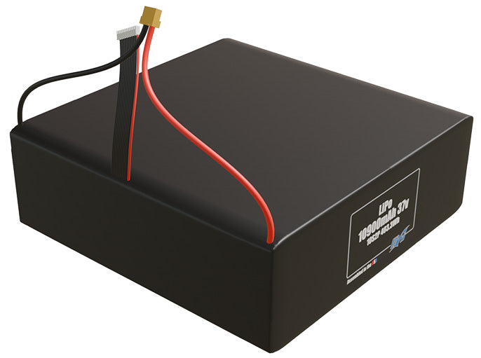 LiPo 10900mAh 10S2P 37v Battery Pack