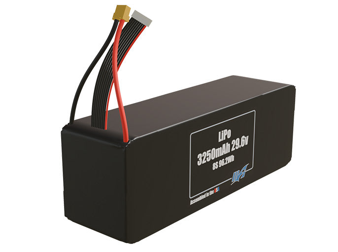 LiPo 3250mAh 8S 29.6v Battery Pack