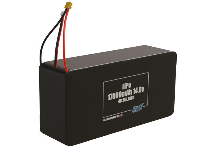 LiPo 17000mAh 4S 14.8v Battery Pack