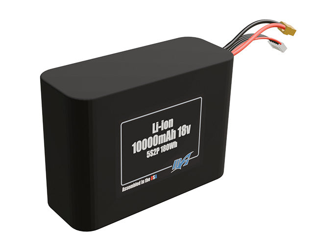 Li-ion 10000mAh 5S2P 18v Battery Pack