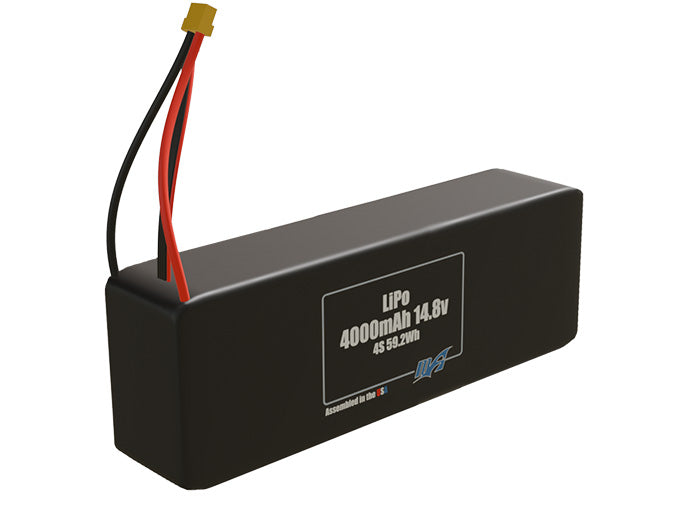 LiPo 4000mAh 4S 14.8v Battery Pack