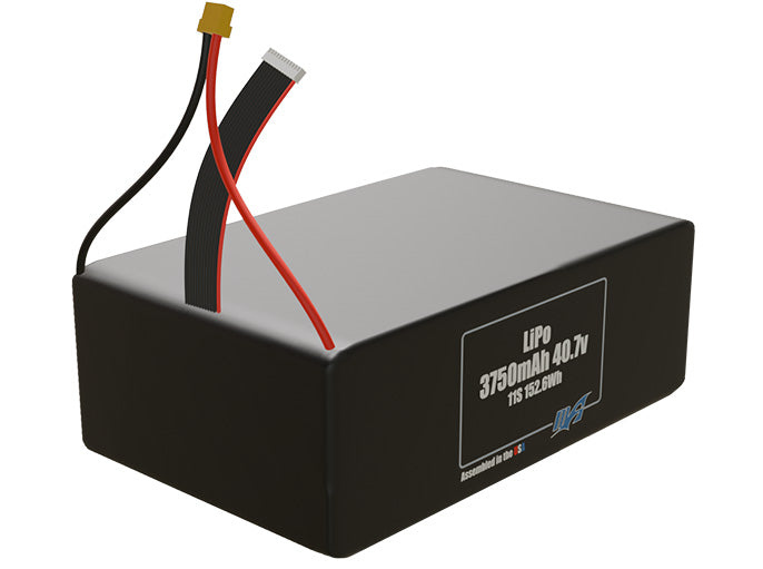 Graphene LiPo 3750mAh 11S 40.7v Battery Pack