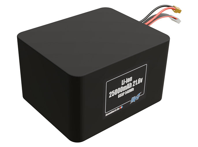 Li-ion 25000mAh 6S5P 21.6v Battery Pack