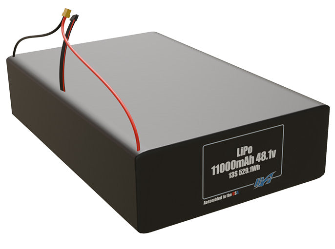 LiPo 22000mAh 13S2P 48.1v Battery Pack