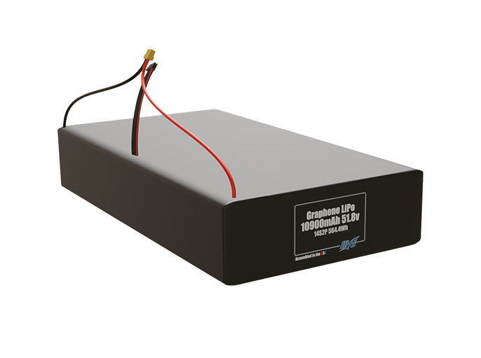 LiPo 10900mAh 14S2P 51.8v Battery Pack