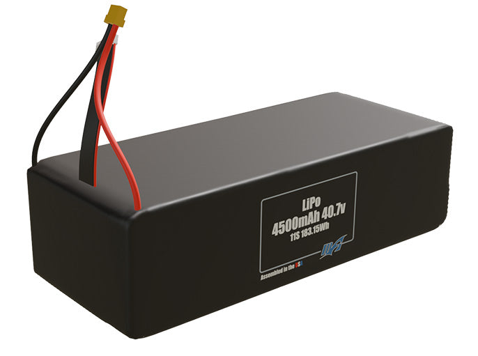 LiPo 4500mAh 11S 40.7v Battery Pack