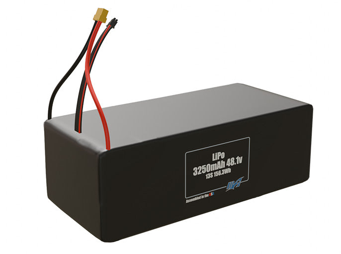 LiPo 3250mAh 13S 48.1v Battery Pack