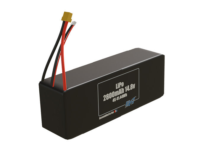 LiPo 2800mAh 4S 14.8v Battery Pack