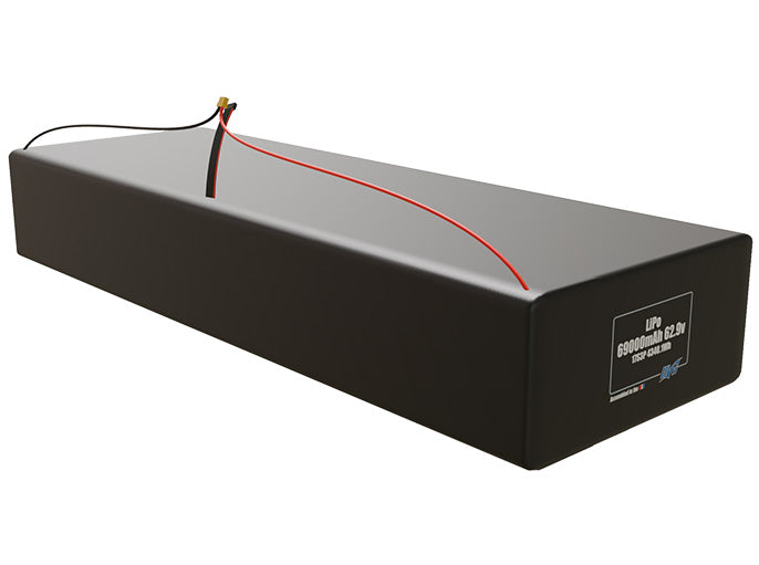 LiPo 69000mAh 17S3P 62.9v Battery Pack