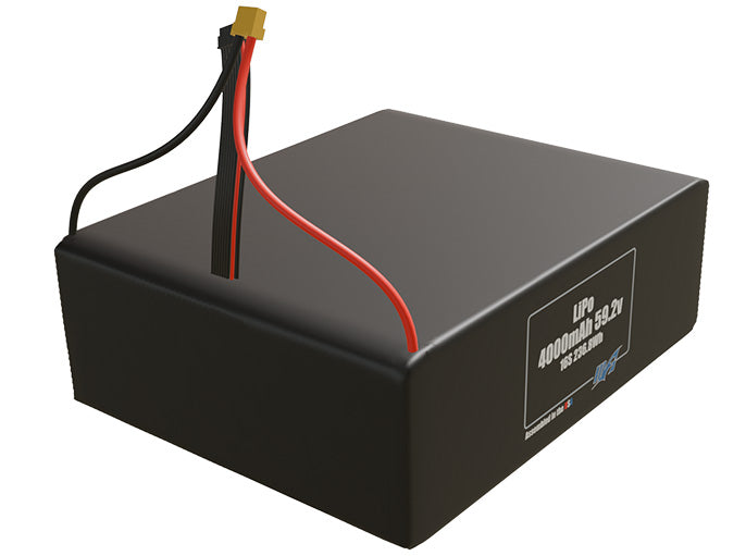 LiPo 4000mAh 16S 59.2v Battery Pack