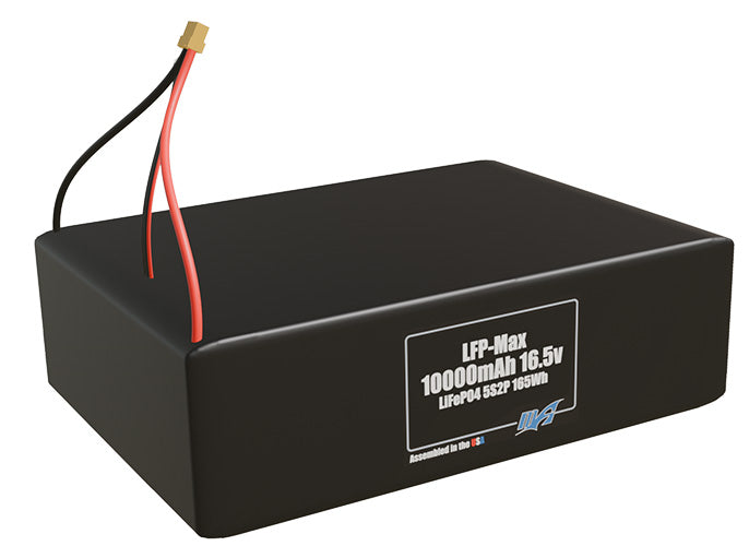 LFP-Max LiFePO4 10000 5S2P 16.5v Battery Pack