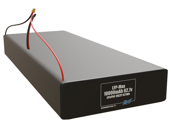 LFP-Max LiFePO4 10000 19S2P 62.7v Battery Pack