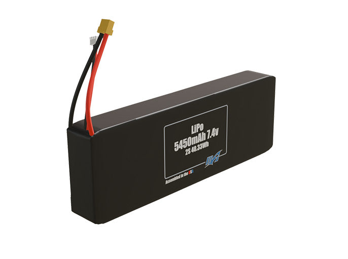 LiPo 5450mAh 2S 7.4v Battery Pack