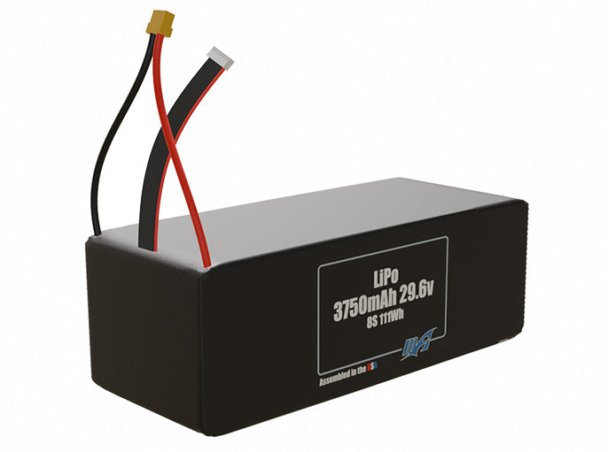 Graphene LiPo 3750mAh 8S 29.6v Battery Pack