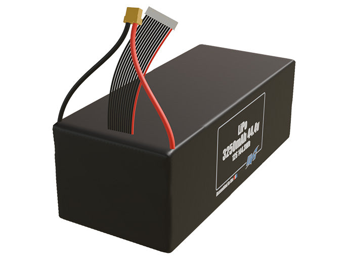LiPo 3250mAh 12S 44.4v Battery Pack