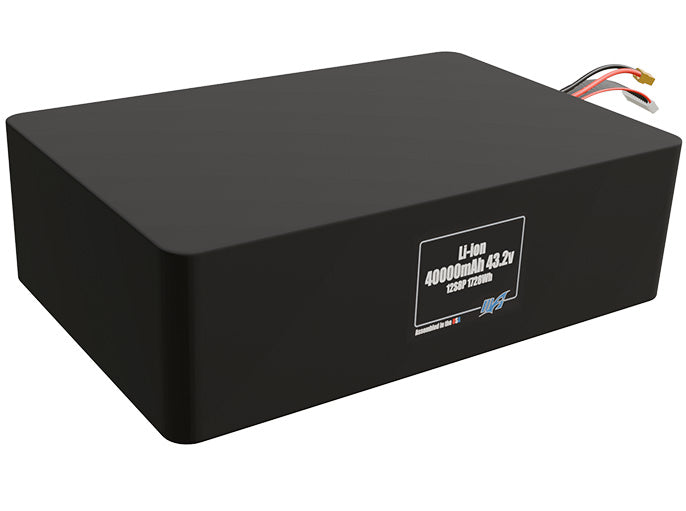 Li-ion 40000mAh 12S8P 43.2v Battery Pack