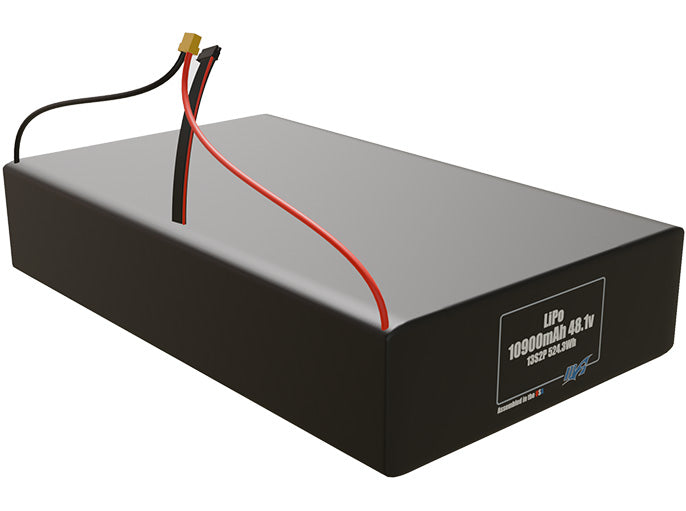LiPo 10900mAh 13S2P 48.1v Battery Pack