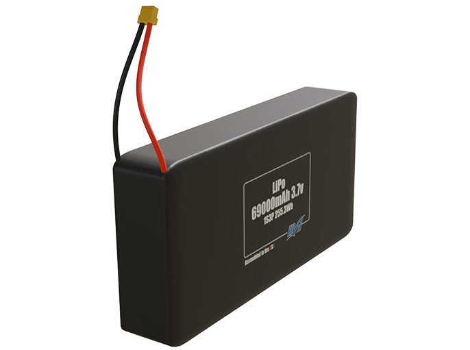 LiPo 69000mAh 1S3P 3.7v Battery Pack
